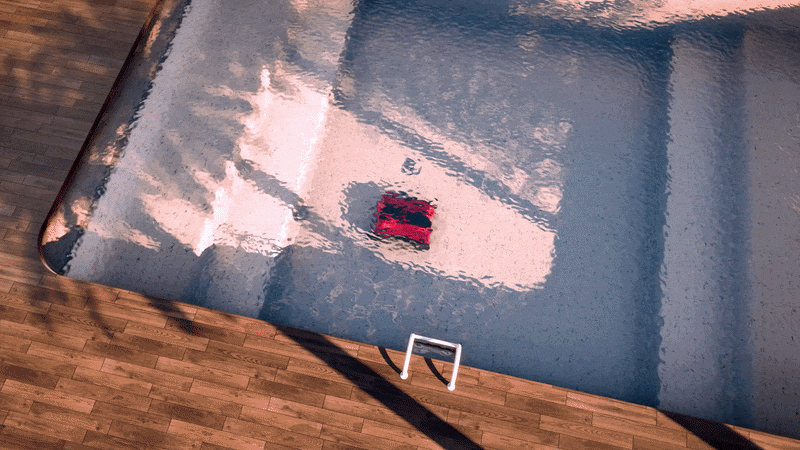 Pool cleaner mapping a pool