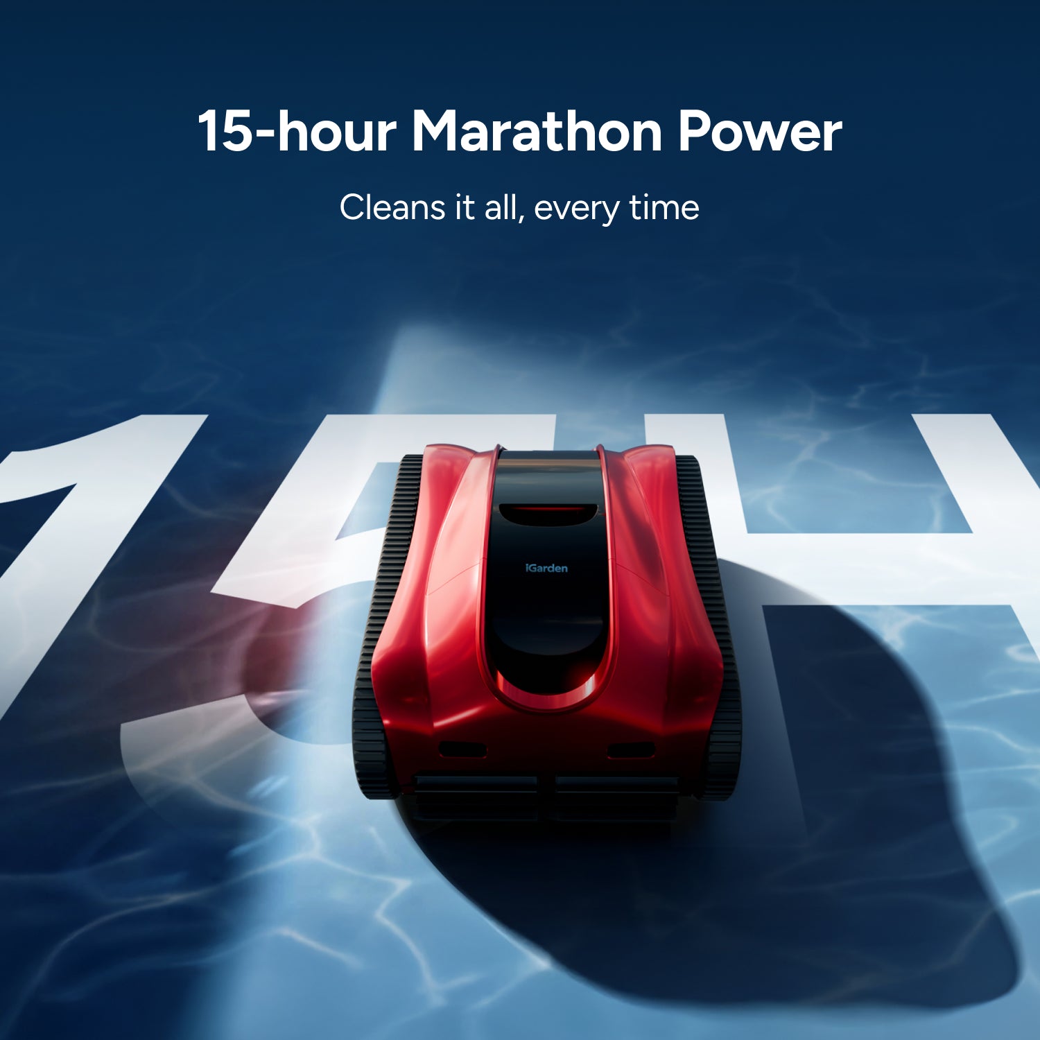 iGarden Pool Cleaner k Pro 150 15-hour Marathon Power