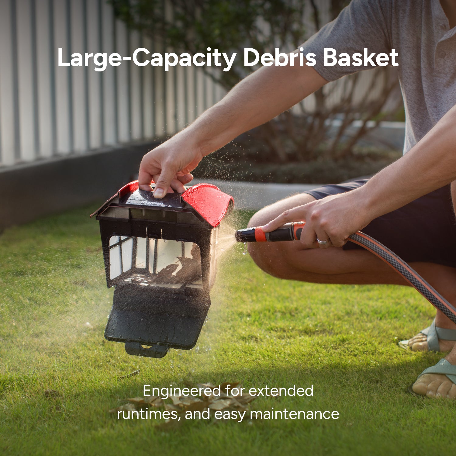 iGarden Pool Cleaner K Pro 150 Large-Capacity Debris Basket