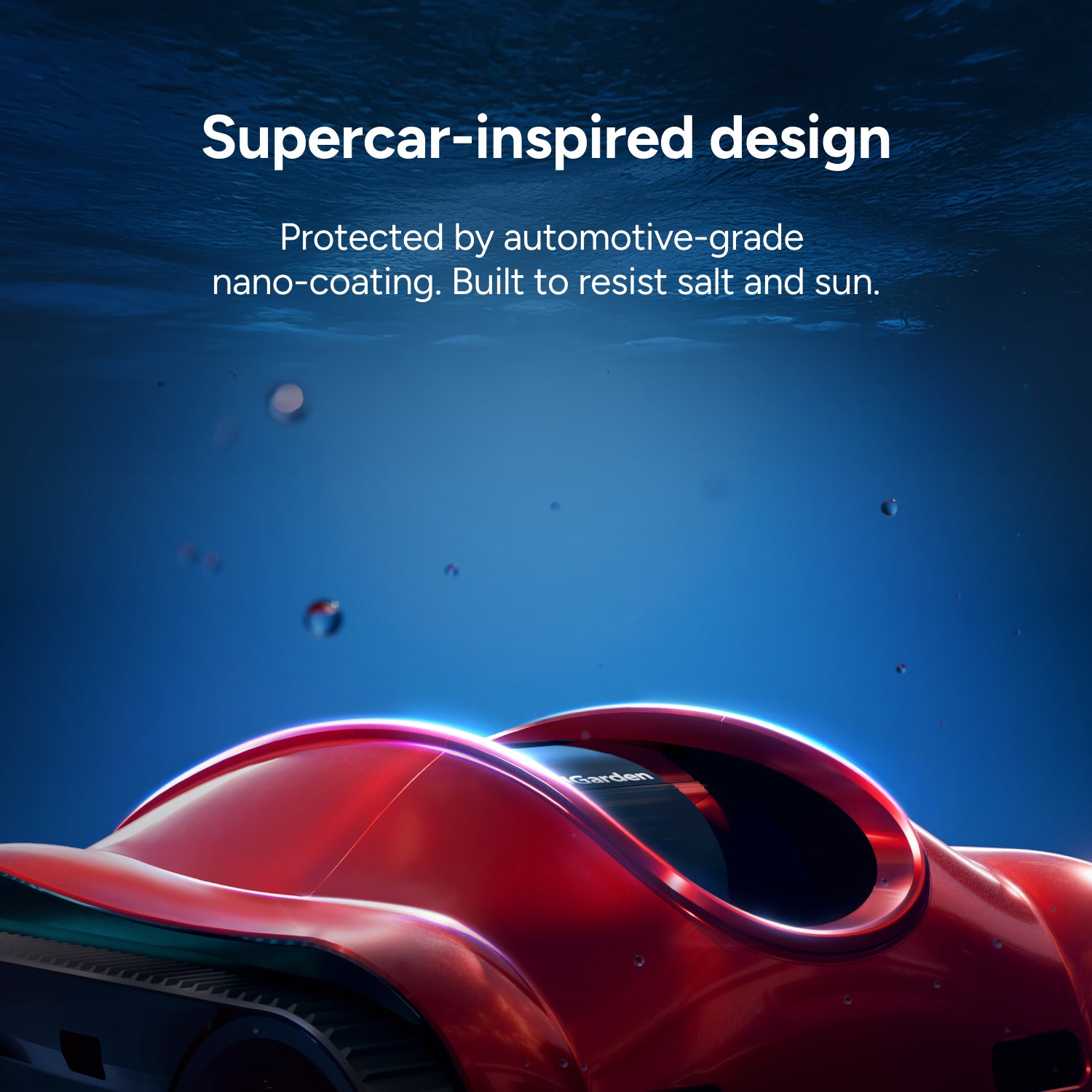 iGarden Pool Cleaner K Pro 150 Supercar-inspired Design